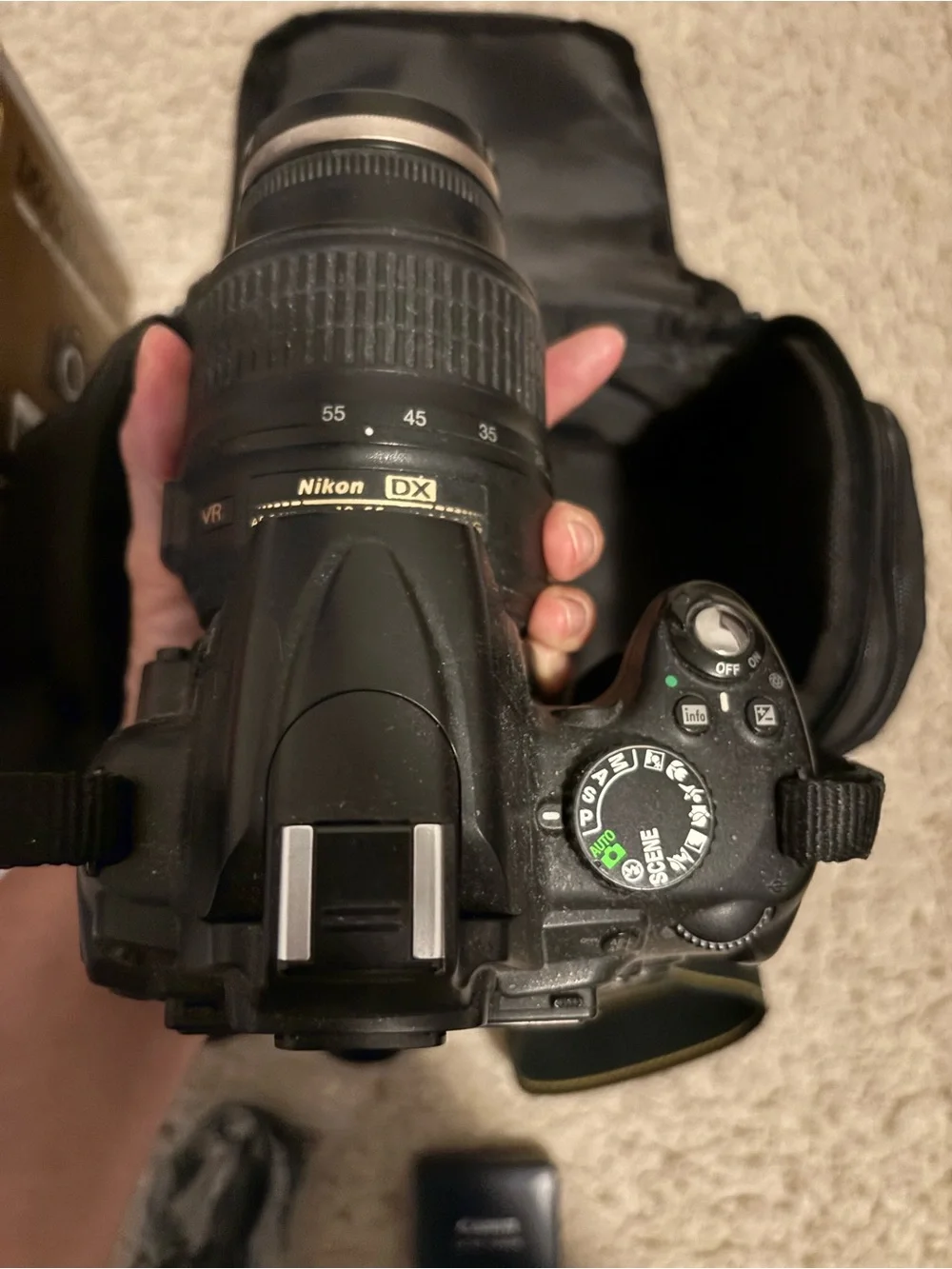 Nikon D5000 DSLR Camera with Kit Lens and Accessories